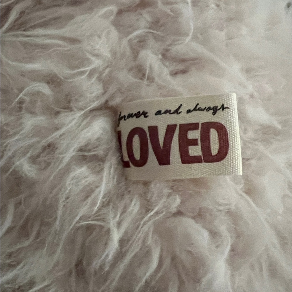 Demdaco - “Loved” Large 16” Plush Beautiful Bear Red/IvoryBlack - Picture 6 of 7